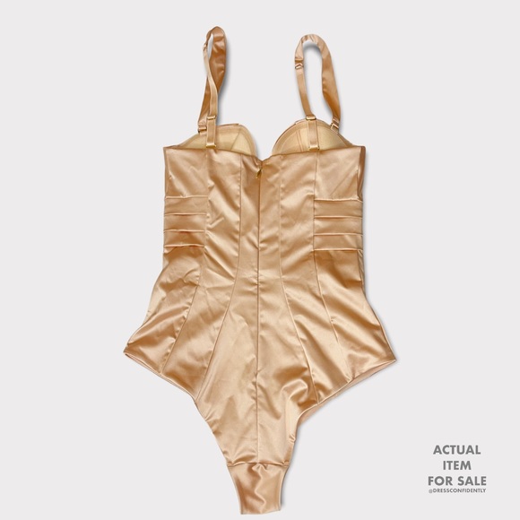 AGENT PROVOCATEUR Decla Corset Bodysuit - Nude - Picture 5 of 11